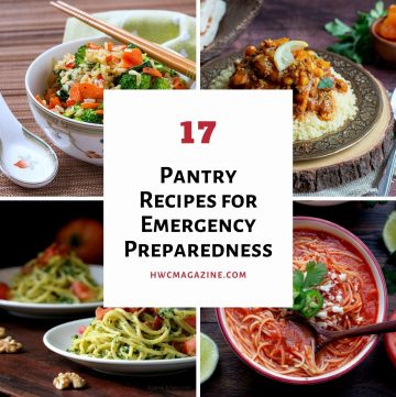 4 delicious meals using pantry staples.