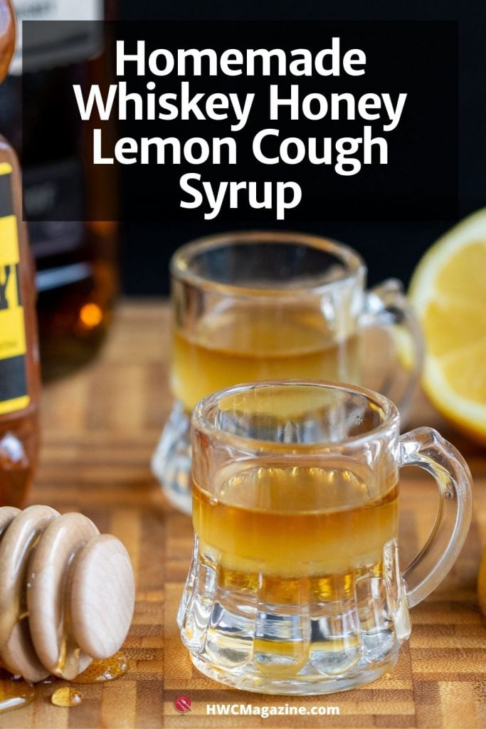 Whiskey Honey Lemon Cough Syrup