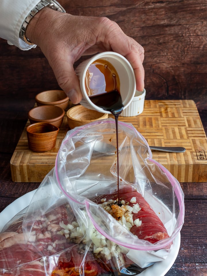 Marinated Grilled Flank Steak - Belly Full