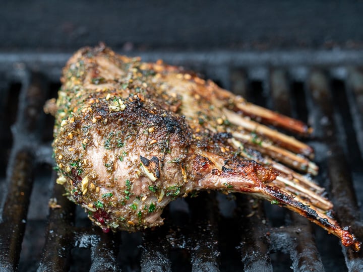 Herb Marinated Grilled Rack of Lamb - Healthy World Cuisine