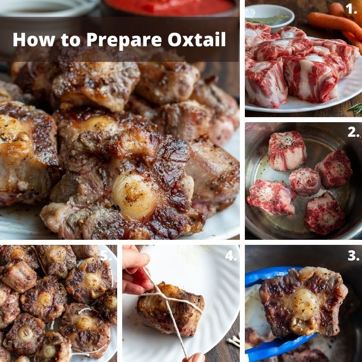 Step by Step how to prepare oxtail.