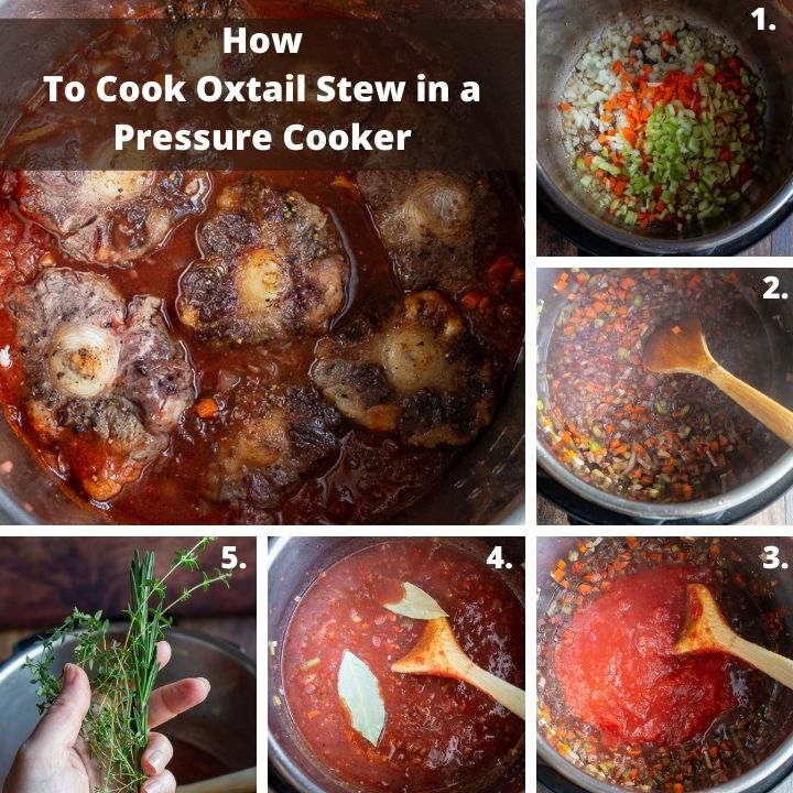 Step by Step How to Cook oxtail stew in a pressure cooker.